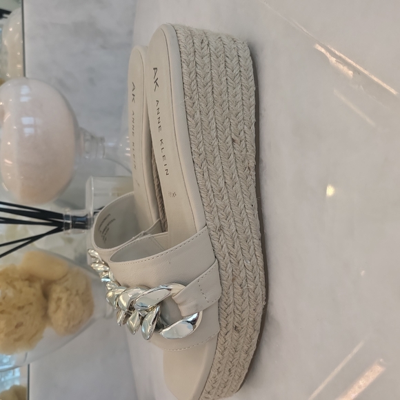 NWT | Anne Klein | Chain Wedges - Picture 2 of 5